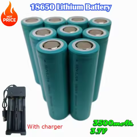 New 18650 Lithium Battery 3500mAh 3.7V 25A 18650 High Power Tool Battery 18650 Rechargeable Battery