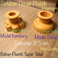 Cetakan Donat Jco Model Kembang Bulat Hati / Cetakan Donat Plastik / Donut Cutter Plastik Tebal / Do
