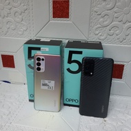 hp Oppo second reno 5 8/128GB fullset ori mulus