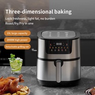 Air fryer Large Capacity air fryer Intelligent Visual Flip-Free Electric fryer Foreign Trade