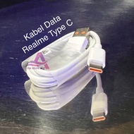 Data Cable Ori Realme Type C Fast Charging Realme 7i/ 8i/ C17/C25/C30/C31/C35/ Narzo 20/30A/50A Original Cable Charger 18W Type C