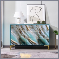 ∧ 30x60cm Waterproof Self-Adhesive Tiles Sticker - Marble Pattern PVC Wallpaper for Home Enhancemen