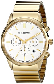 ユニ KC-103E Kevin Costner コレクション アナログ表示 クォーツ ゴールド 腕時計