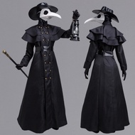 Halloween Adult Medieval Steampunk Style European American Plague Doctor Costume Crow Toucan Costume