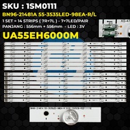 SAMSUNG 55 Inch TV Backlight UA55EH6000M BN96-21481A 55-3535LED-98EA-R/L