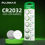 PUJIMAX Lithium coin cell battery CR2032 Car Key battery Watch Battery Remote Control battery