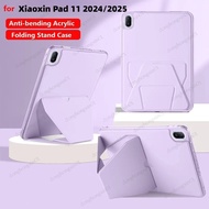 Case for Lenovo Xiaoxin Pad 11 2025 Case 11" TB330FU Ultra-Slim Foldable Stand Anti-bending Acrylic 