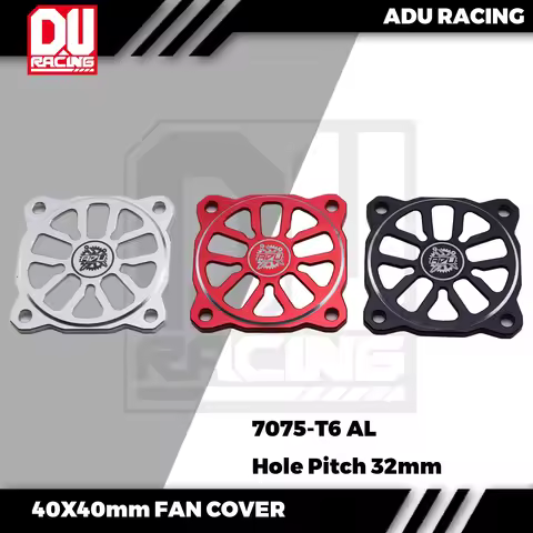 ADU RACING 7075-T6 AL 40mm motor cooling fan cover metal protective cover for RC remote control vehi