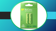 GP RECYKO RECHARGEABLE BATTERY AA 2S 2100MAH
