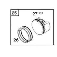 590521 PISTON ASSY FIT BRIGGS STRATTON ENGINE 09P602 09P702 09P705 09P802 PARTS