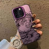 Luxury Dragon Casing For Tecno Pova 7 Pro 7 Neo Case Pova 7 Neo Pova7 4G 5G Silver IMD Phone Case Fo