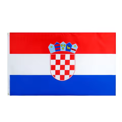 90 X 60cm The Republic of Croatia Flag HRV HR Republika Hrvatska Flag Banner
