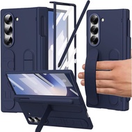 เคสสำหรับ Samsung Galaxy Z Z Fold 7พร้อมสายรัดนิ้วมือประกอบด้วย S ที่วางปากกา & Stylus Z เคสสายคล้อง