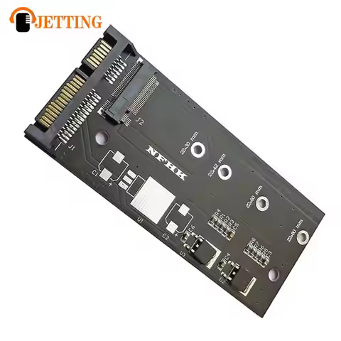B+M Key SATA M.2 Ngff Ssd To Sata 3 Raiser M.2 To Sata Adapter Expansion Card M.2 SATA Adapter Raise