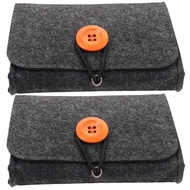 Purse Essentials Purse Essentials 2Pcs Essential Oil Carrying Case Bag Portable Essential Oils Trave