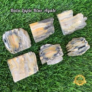 Genuine Blue Agate Stone Material natural Blue Agate Stone Chunks/ Blue Agate Lapis Stone Plate/