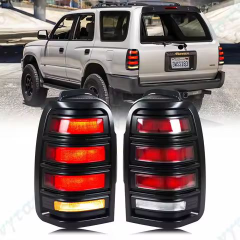 Pair LED Taillights For 1996 - 2001 2002 Toyota 4Runner SR5 Limited 3rd Gen Taillamp Rear Lamp Brake