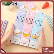 LIZMON 6Pcs Writing Pencil, Cartoon Smooth Writing HB Pencil, Durable Stationery Kid Sketch Pencil S