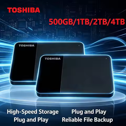 Toshiba Canvio Ready B3 USB 3.0 Portable External Hard Drive 4TB 2TB 1TB 2.5 Inch Hard Disk for Lapt