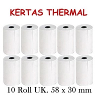 58 MM THERMAL STICKER PAPER suitable for 58MM Label printers