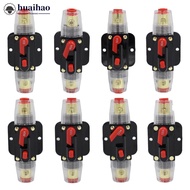 HUAIHAO Automobile Truck Resettable Fuse Short Protection Fuse Holder Resettable Circuit Breaker 20A