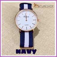 △ ◿ ☃ Wrist watch Geneva Fabric Nylon strap