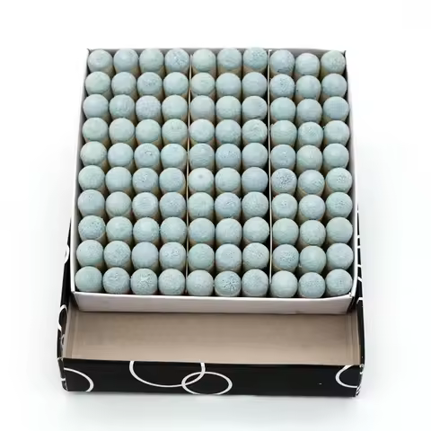 11mm Black Box Snooker Billiard Cue Push-on Tips 100X