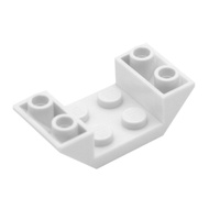 COOLPON|This Is LEGO Lego's Parts White Reverse Brick 4x2 Double 2x2 Cutout 4871