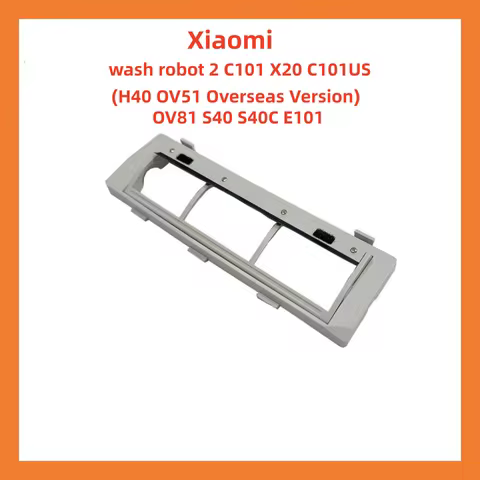 Vacuum Cleaner Main Brush Cover for Xiaomi Mijia No Wash Robot 2 C101 X20 C101US H40 OV51 OV81 S40 S