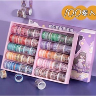 1 KOTAK WASHI TAPE ISI 100 PCS