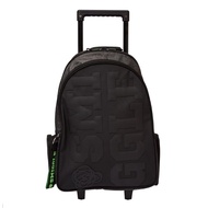 Smiggle Trolley Backpack Smiggler 2 Black School Trolley Bag