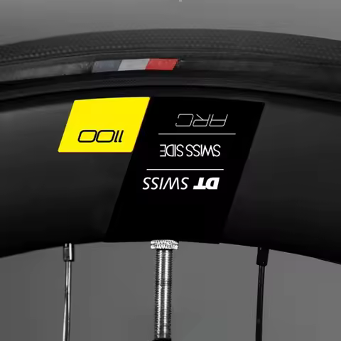 2-Piece DT ARC1100 Motorcycle Valve Sticker - 48/50mm Wheel Deep Fix & Decorative Sticker, High Qual