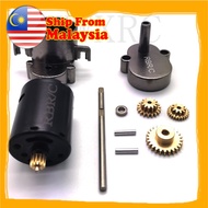 WPL D12 Metal Gearbox Gear With 370 Brush Motor WPL D12 1/10 Climbing Off-road RC Upgrade Parts - eC