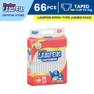 5408 - Twins Lampein Baby Diaper Jumbo Pack NB-Small 66's