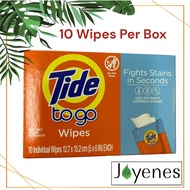 Tide To Go Stain Remover Wipes (10pcs)