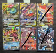 日版 美版 中古 ptcg pokemon 妙蛙花&雪拉比 gx tt 異圖 班基拉斯&勾魂眼 gx tt 異圖 哲爾尼亞斯&伊裴爾塔爾EX 鯉魚龍 EX 萊希拉姆 帕路奇亞EX