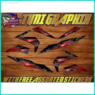 HONDA BEAT FI V2 HOTWHEELS DECALS STICKER