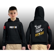 Garena Freefire jump fight booyah children's hoodie jacket free fire game sweater jacket Garena chil