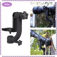 หัวขาตั้งกล้อง Gimbal ของ Miffer สำหรับกล้อง DSLR สำหรับการถ่ายภาพกีฬาติดตั้งง่ายทนทานอุปกรณ์เสริมอเ