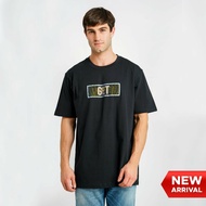 Cressida Men's Big Size Black T-Shirt - TTBGS.QB046H