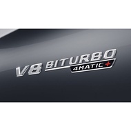 V8 BITUBRO  4 MATIC+  MERCEDES BENZ FENDER EMBLEM