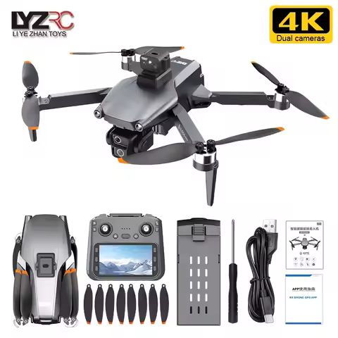 L600-1PRO GPS Drone 4K Professional HD Dual Camera 5G WIFI 360° Obstacle Avoidance Brushless RC Quad