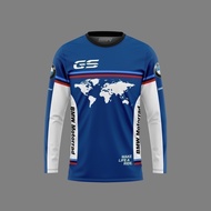 Bmw 2026 fashion Gs One World T-shirt (microfiber T-shirt) Outdoor T-shirt Car Racing Automotive T-s