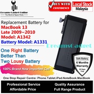 Replacement Notebook Battery A1331 for McBook 13 Late 2019 2010 A1342 63.5Wh free Repair Tool Kits