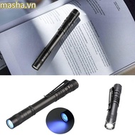 Pen Shape Flashlight, LED Portable LED Flashlight, Torch Light Pen Clip Lighting Tool Waterproof Min