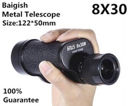 โลหะ12X45/โลหะ10X40/8X3 0ทหารโลหะกล้องส่องทางไกลตาเดียวแบบ HD คุณภาพสูงแบบพกพากล้องโทรทรรศน์ขนาดเล็กโจรสลัดกัปตันแคริบเบียน