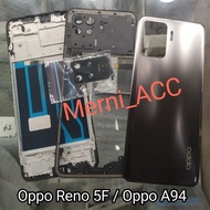 Kessing hausing fullset frame lcd Oppo Reno 5F / Oppo A94 Cessing hausing and Frame middle bone