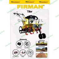 Traktor Bajak Sawah Firman FTL 820 Tiller Bajak Sawah Kering &amp; Basah