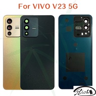New For Vivo V23 5G Battery Cover Door Back Housing Rear Case For vivo v23 V2130 Battery Door Replac