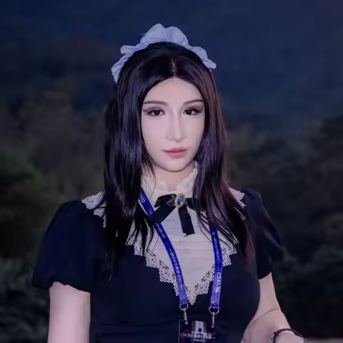 (M32+ ROSINA PLUS)'Dreammask' Crossdressing Female Full Head And Breast Torso Version Cosplay Kiguru